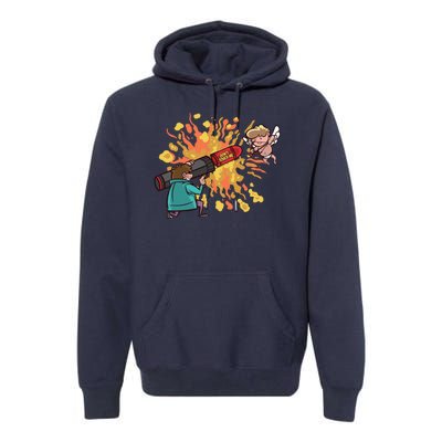 Don't Touch Me Cupid Premium Hoodie