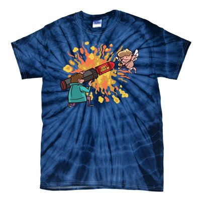 Don't Touch Me Cupid Tie-Dye T-Shirt