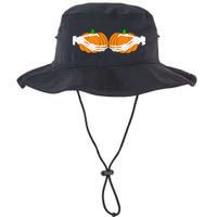 Don't Touch My Pumpkins Skeleton Hands Bucket Hat
