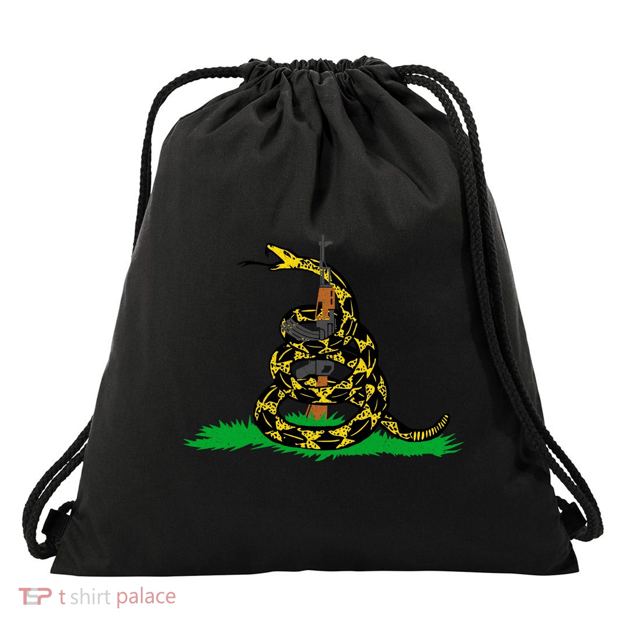 Don't Tread On Guns Drawstring Bag