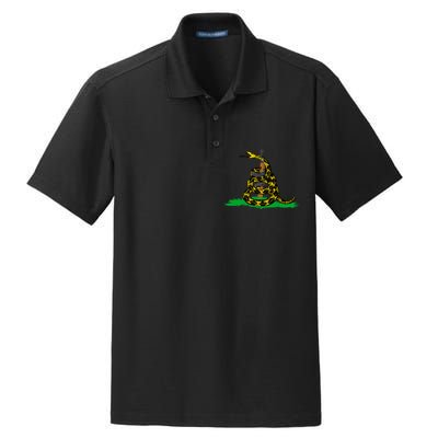 Don't Tread On Guns Dry Zone Grid Polo