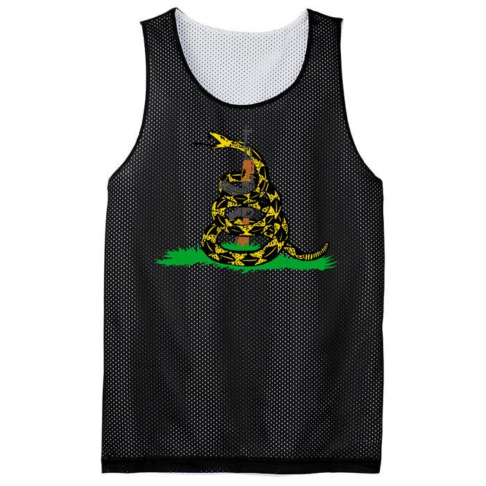 Don't Tread On Guns Mesh Reversible Basketball Jersey Tank