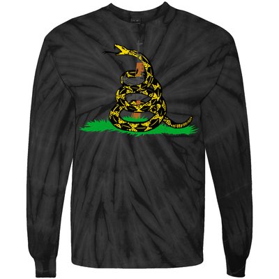 Don't Tread On Guns Tie-Dye Long Sleeve Shirt