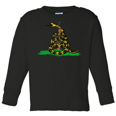 Don't Tread On Guns Toddler Long Sleeve Shirt