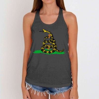 Don't Tread On Guns Women's Knotted Racerback Tank