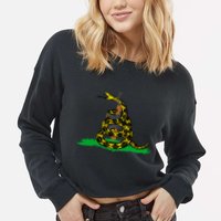 Don't Tread On Guns Cropped Pullover Crew