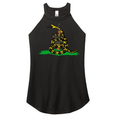 Don't Tread On Guns Women's Perfect Tri Rocker Tank