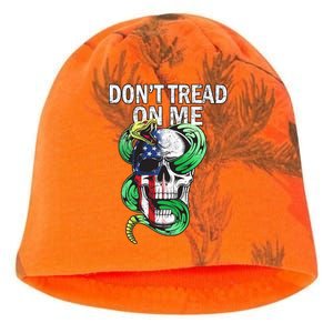 Don't Tread On Me American Snake Skull Kati - Camo Knit Beanie