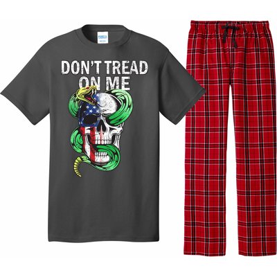 Don't Tread On Me American Snake Skull Pajama Set