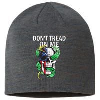 Don't Tread On Me American Snake Skull Sustainable Beanie