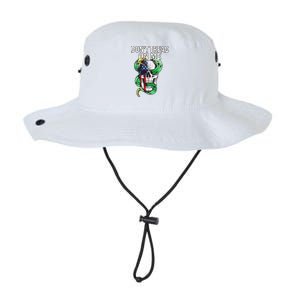 Don't Tread On Me American Snake Skull Legacy Cool Fit Booney Bucket Hat