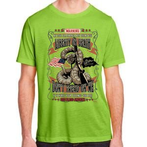 Don't Tread On Me Warning Adult ChromaSoft Performance T-Shirt