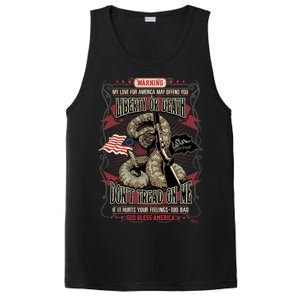 Don't Tread On Me Warning PosiCharge Competitor Tank