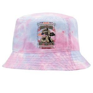 Don't Tread On Me Warning Tie-Dyed Bucket Hat