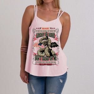 Don't Tread On Me Warning Women's Strappy Tank