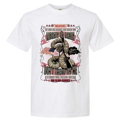 Don't Tread On Me Warning Garment-Dyed Heavyweight T-Shirt