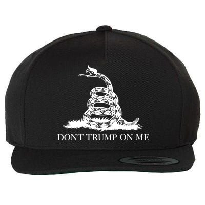 Don't Trump On Me Wool Snapback Cap