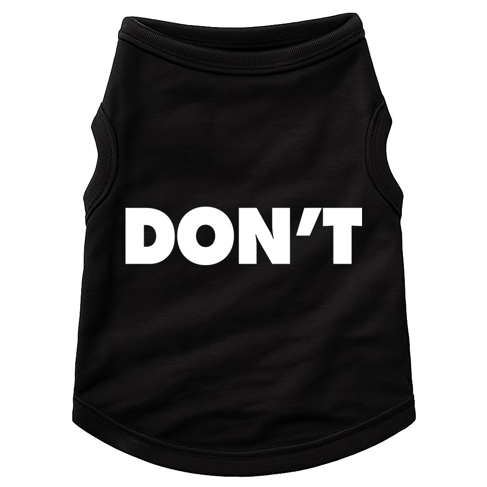 Don't Wild Aloof Rebel Schitt's Creek Doggie Tank