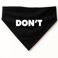 Don't Wild Aloof Rebel Schitt's Creek USA-Made Doggie Bandana
