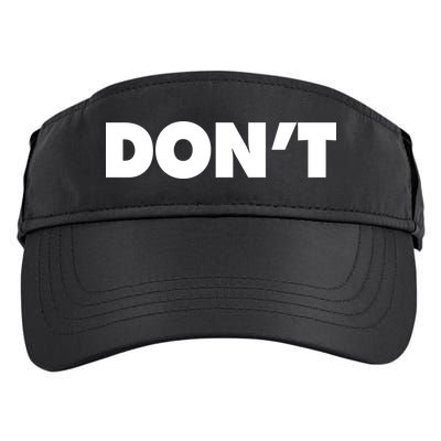 Don't Wild Aloof Rebel Schitt's Creek Adult Drive Performance Visor