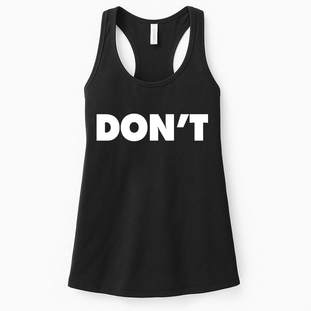 Don't Wild Aloof Rebel Schitt's Creek Womens Tank Top