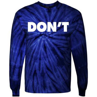 Don't Wild Aloof Rebel Schitt's Creek Tie-Dye Long Sleeve Shirt