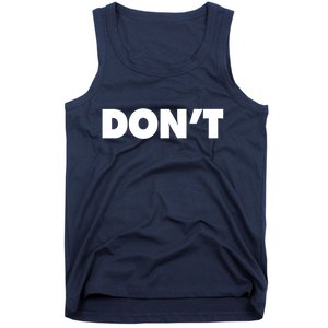 Don't Wild Aloof Rebel Schitt's Creek Tank Top