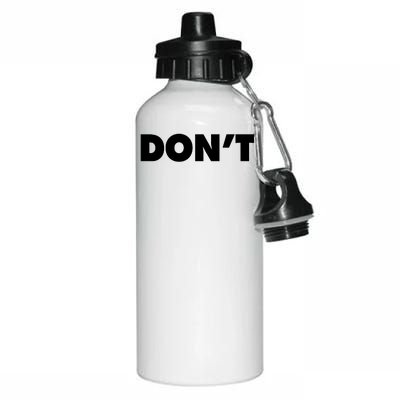 Don't Wild Aloof Rebel Schitt's Creek Aluminum Water Bottle 