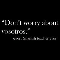 Don't Worry about Vosotros Spanish Teacher Sustainable Bucket Hat