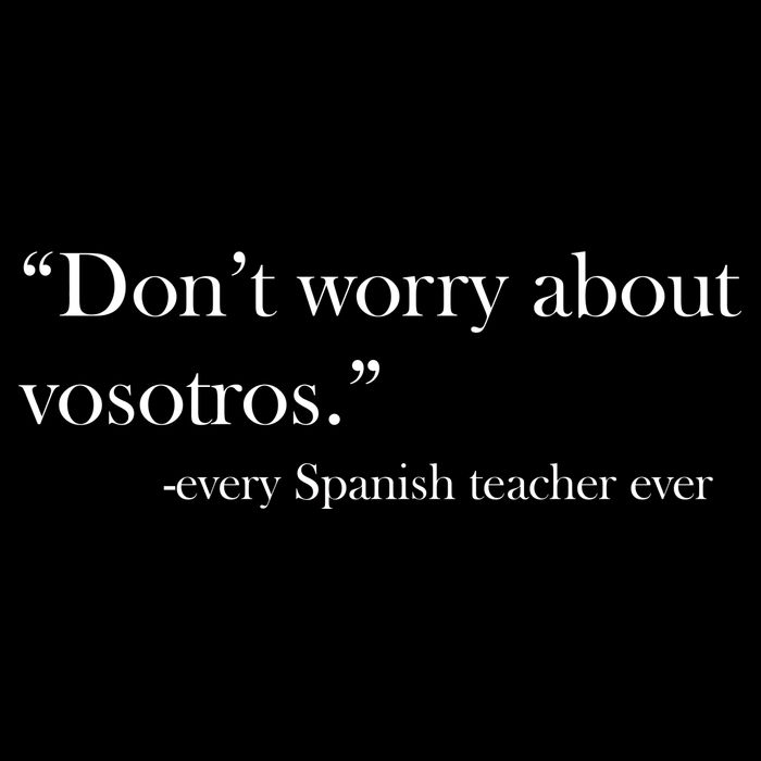 Don't Worry about Vosotros Spanish Teacher Sustainable Bucket Hat