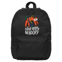 Don't Worry Be Hoopy Sloth 16 in Basic Backpack