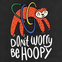 Don't Worry Be Hoopy Sloth 25L Jumbo Tote
