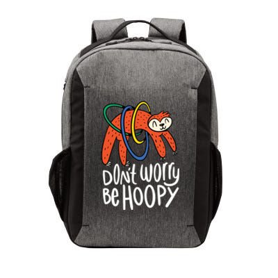 Don't Worry Be Hoopy Sloth Vector Backpack