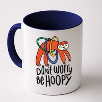 Don't Worry Be Hoopy Sloth Mug