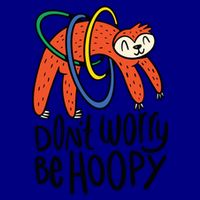 Don't Worry Be Hoopy Sloth Mug