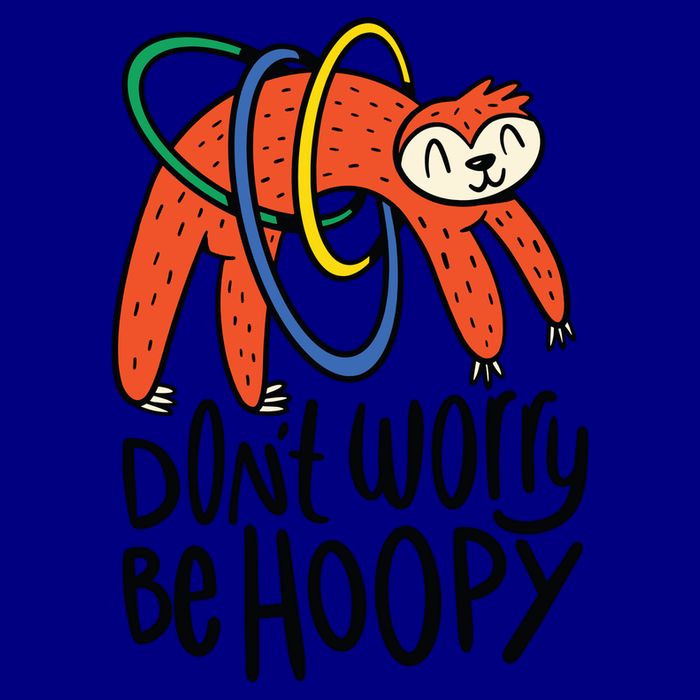 Don't Worry Be Hoopy Sloth Mug