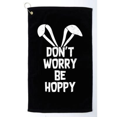 Don't Worry Be Hoppy Golf Towel