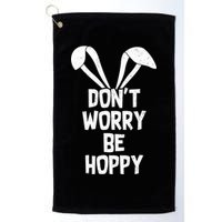 Don't Worry Be Hoppy Golf Towel