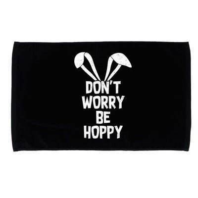 Don't Worry Be Hoppy Microfiber Hand Towel