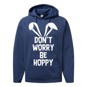 Don't Worry Be Hoppy Performance Fleece Hoodie