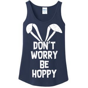 Don't Worry Be Hoppy Ladies Essential Tank