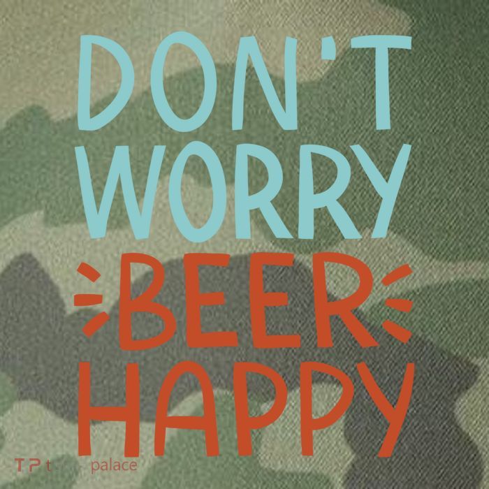 Don't Worry Beer Happy Legacy Tie Dye Trucker Hat