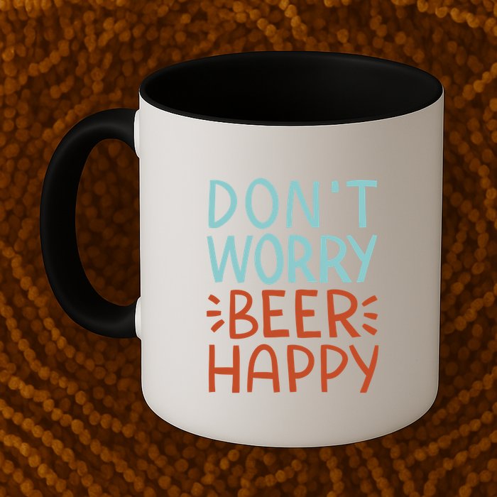 Don't Worry Beer Happy Mug