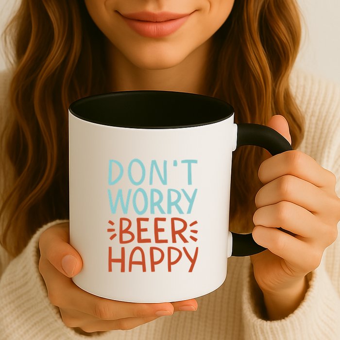 Don't Worry Beer Happy Mug