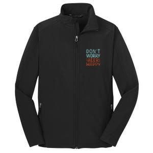 Don't Worry Beer Happy Core Soft Shell Jacket