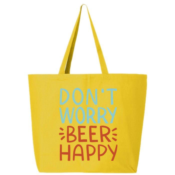 Don't Worry Beer Happy 25L Jumbo Tote