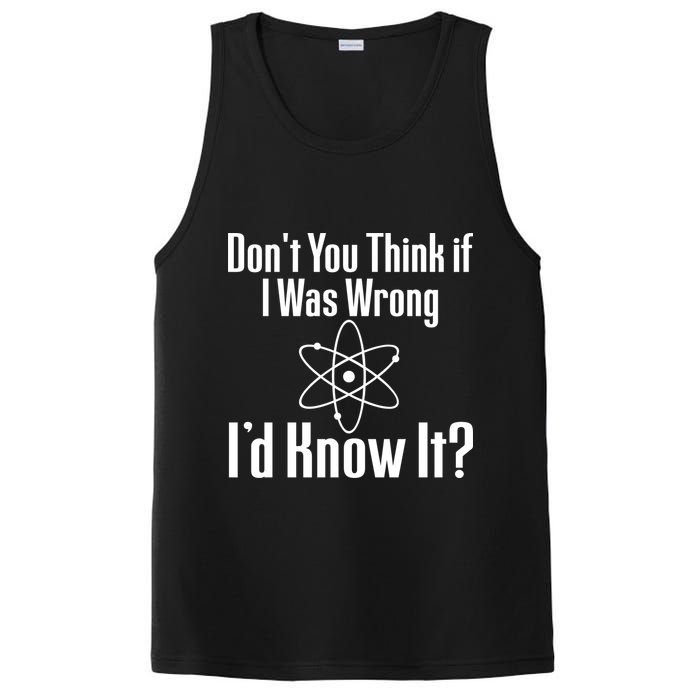 Don't You Think That If I Was Wrong I'd Know It? PosiCharge Competitor Tank