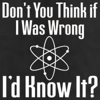 Don't You Think That If I Was Wrong I'd Know It? Microfiber Hand Towel
