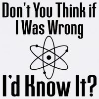 Don't You Think That If I Was Wrong I'd Know It? Garment-Dyed Sweatshirt