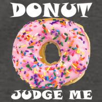 Donut Judge Me Vector Backpack